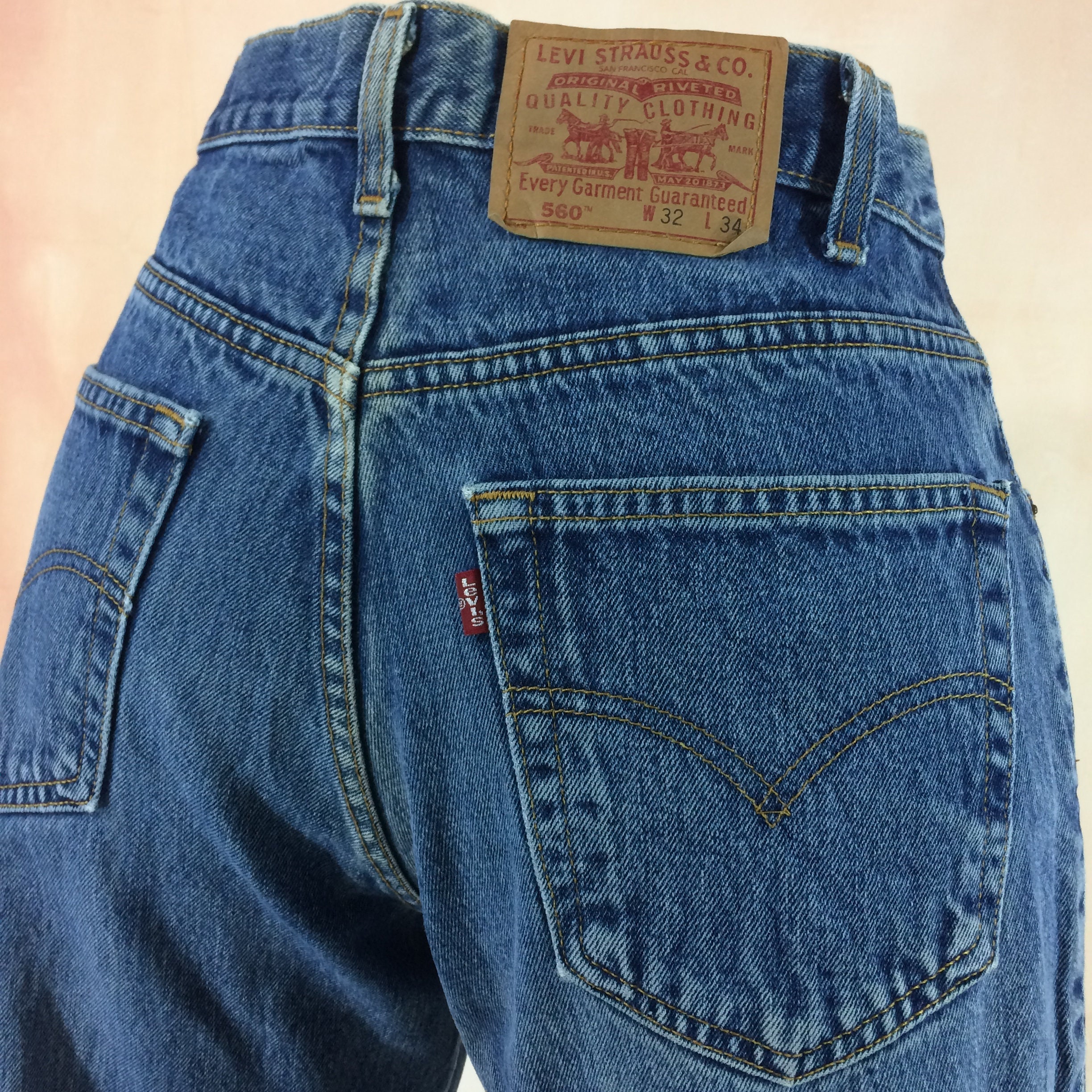 Size 32 Vintage Levi's 560 Comfort Fit Jeans W32 L34 - Etsy