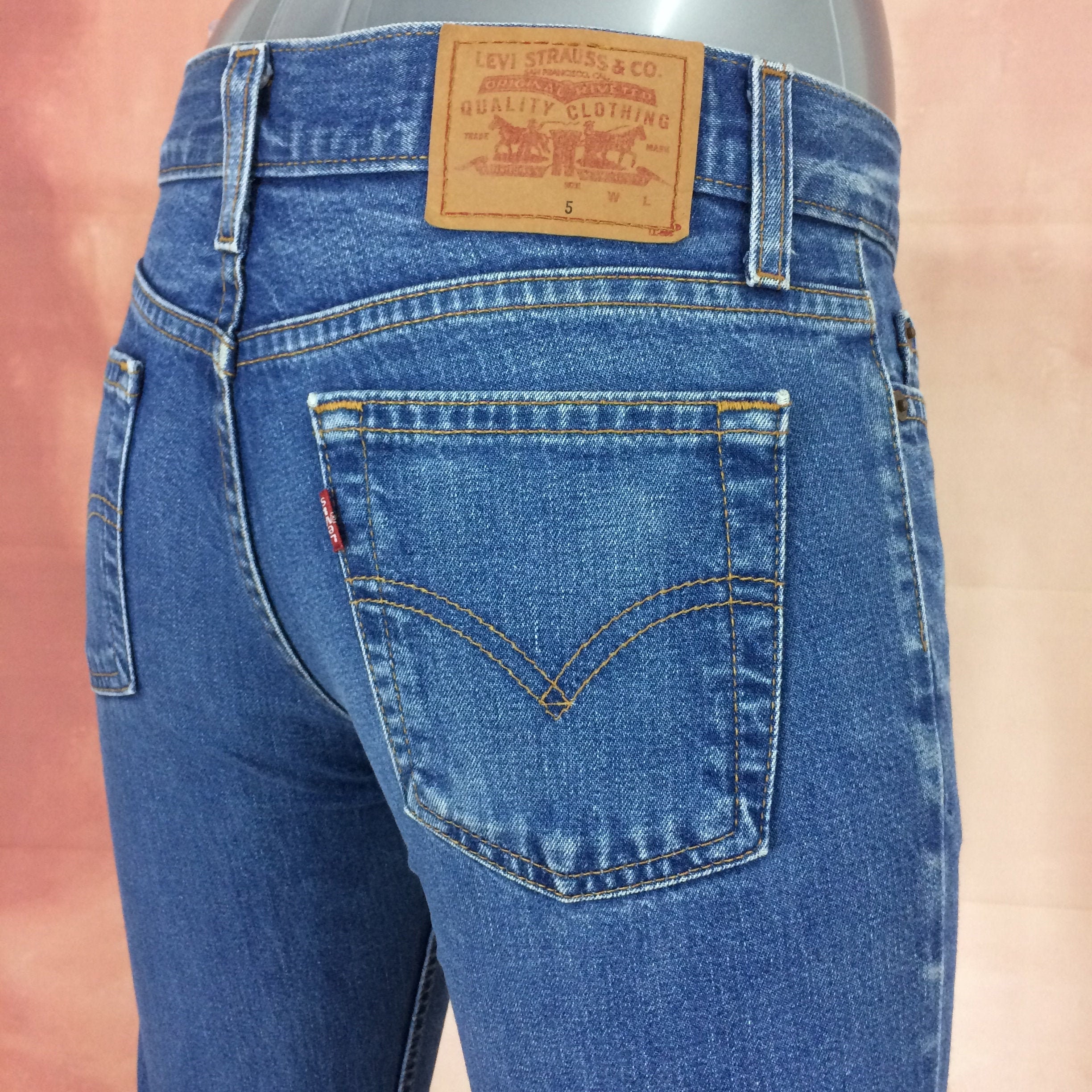 Size 30 Vintage Levis Low Rise Boot Cut Jeans W30 L31 Low - Etsy