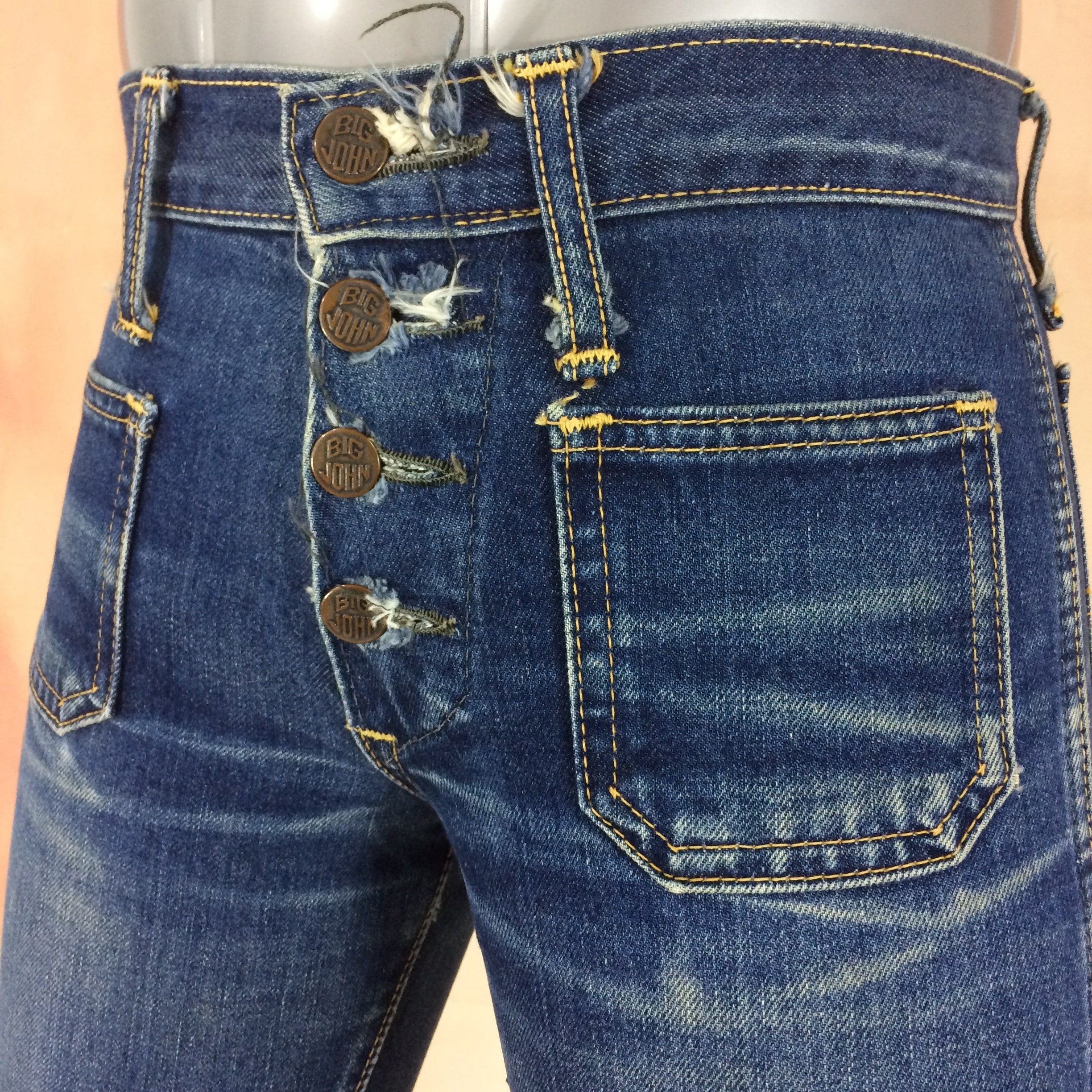 70's BIGJOHN BIG-PREST W30 boots cut