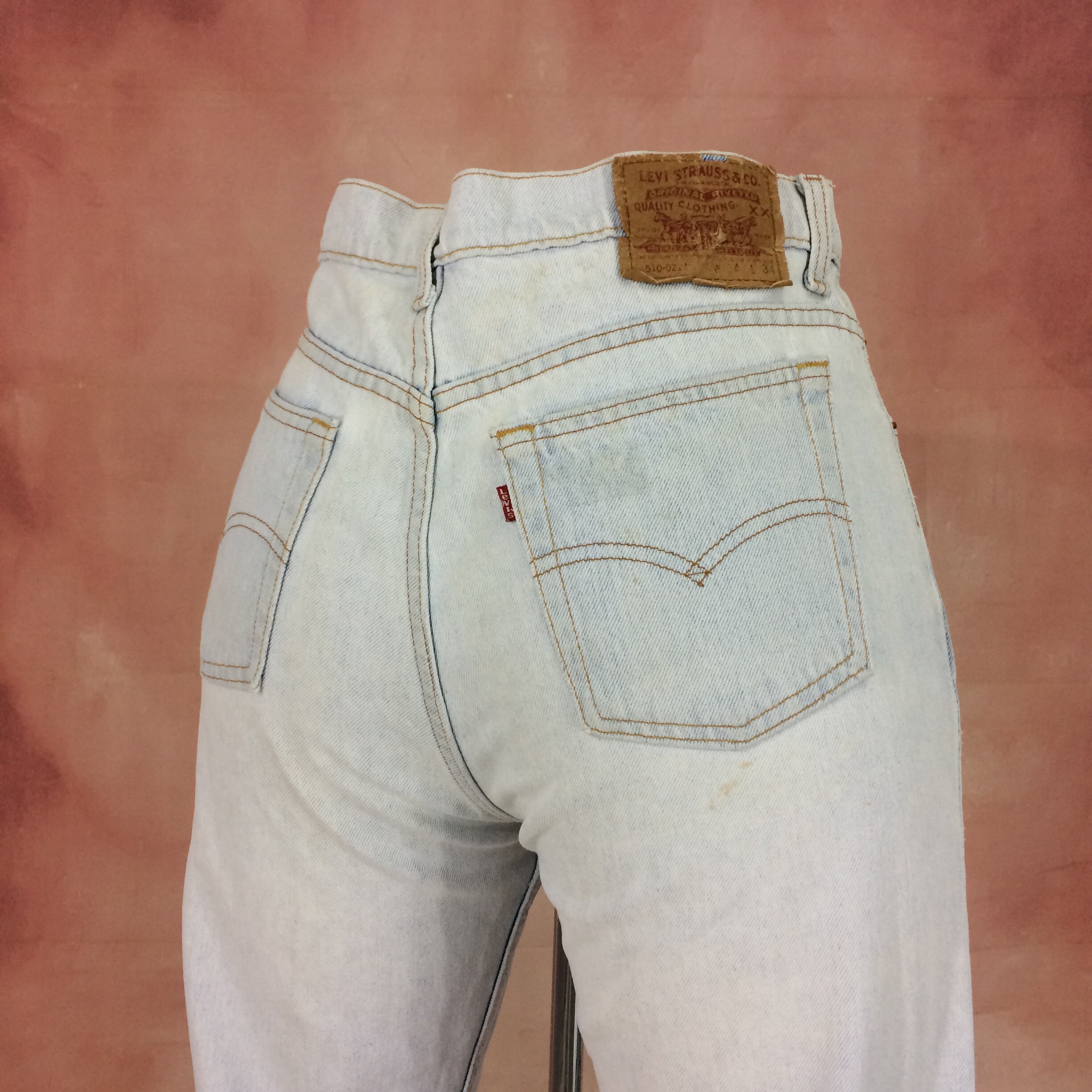 Levi's 510 Men Grey Skinny Slim Jeans W32 L34 | Fabb Fashion