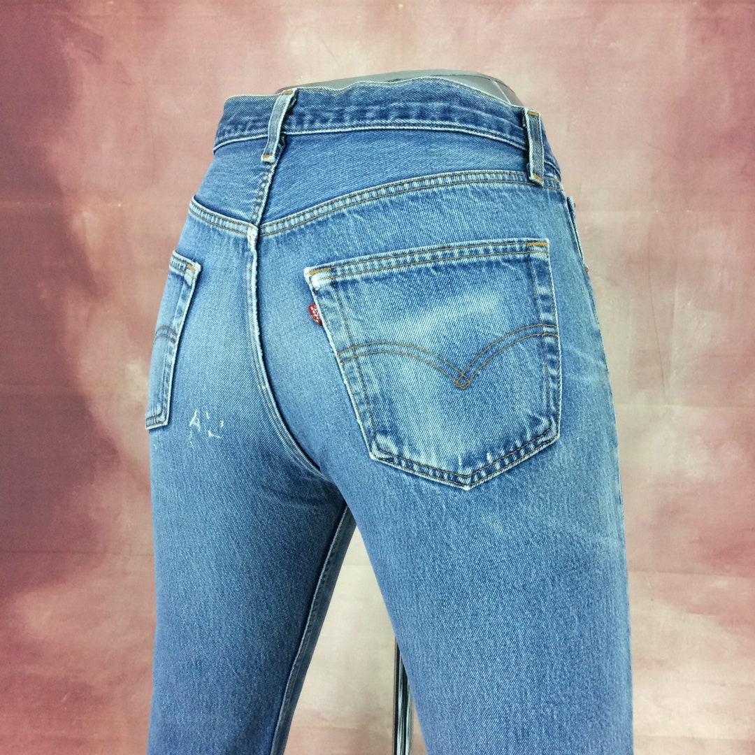 【雰囲気抜群】Levis 501 90s ヴィンテージ USA製 32×32 Size 32 Vintage Levis 501 Light Wash 90s Vintage Dirty Denim