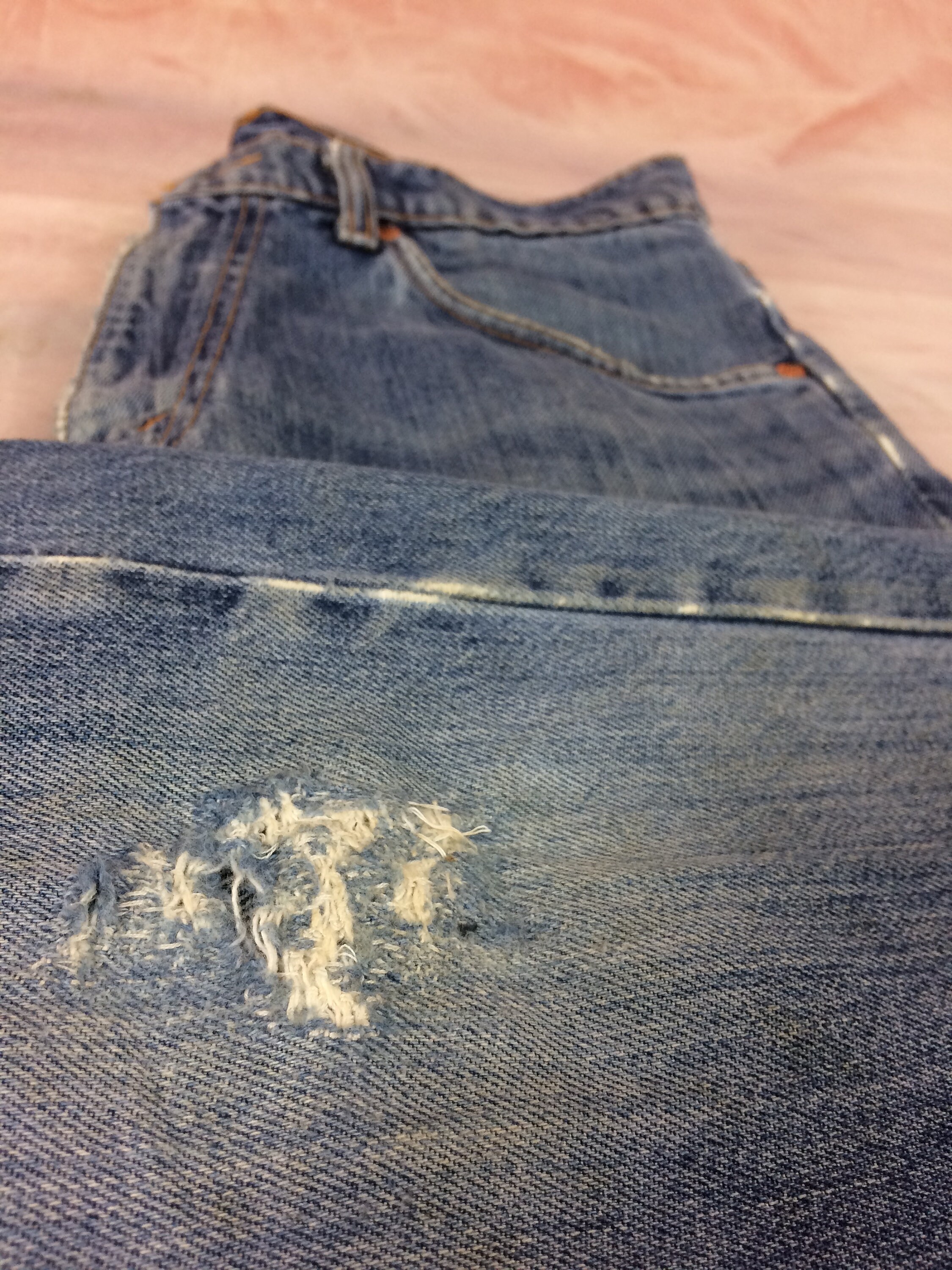 Sz 30 Vintage Levis 607 Women's Ripped Jeans W30 L28 High | Etsy