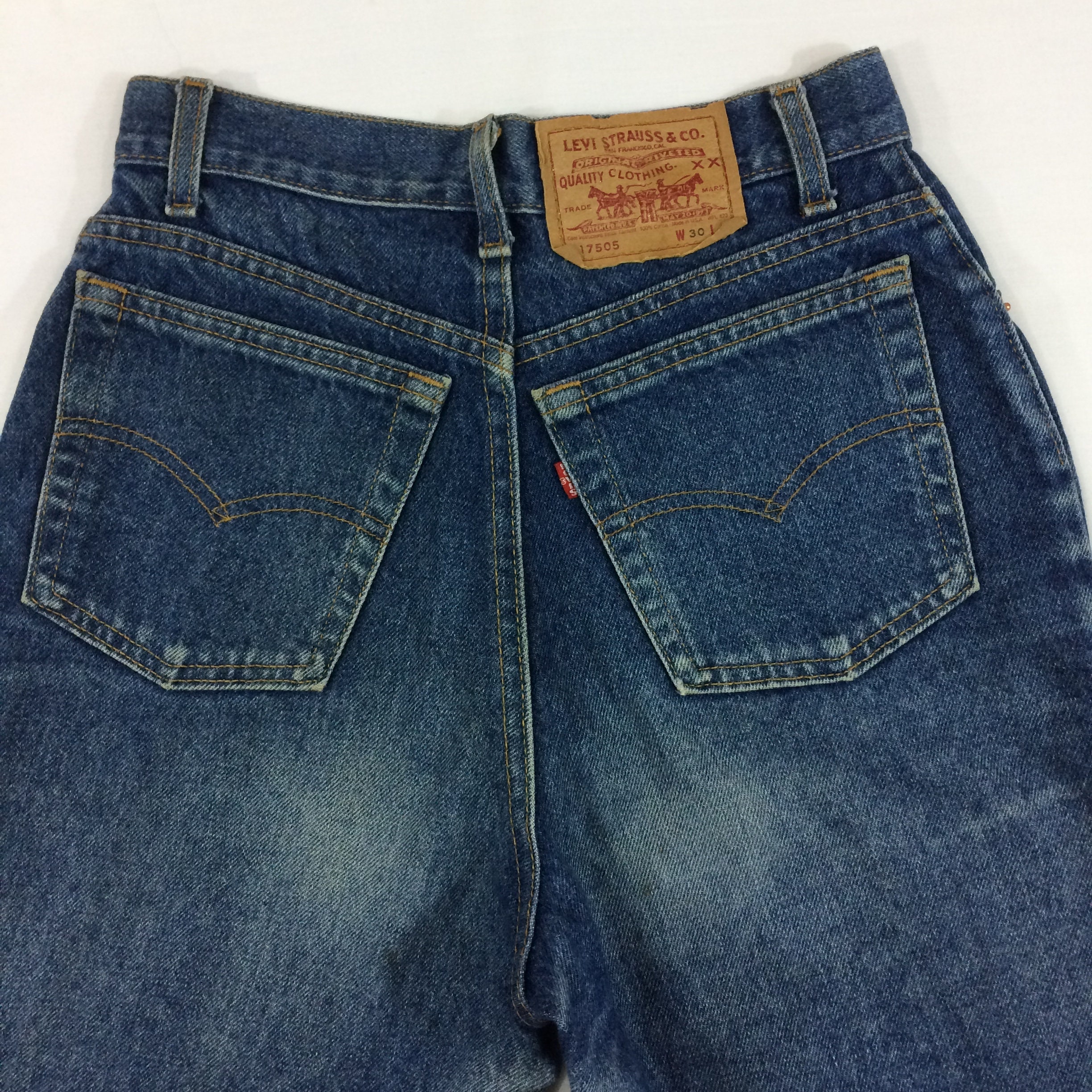 Sz 25 Vintage Levi's 505 Tiny Waist Jeans W25 L30 High - Etsy