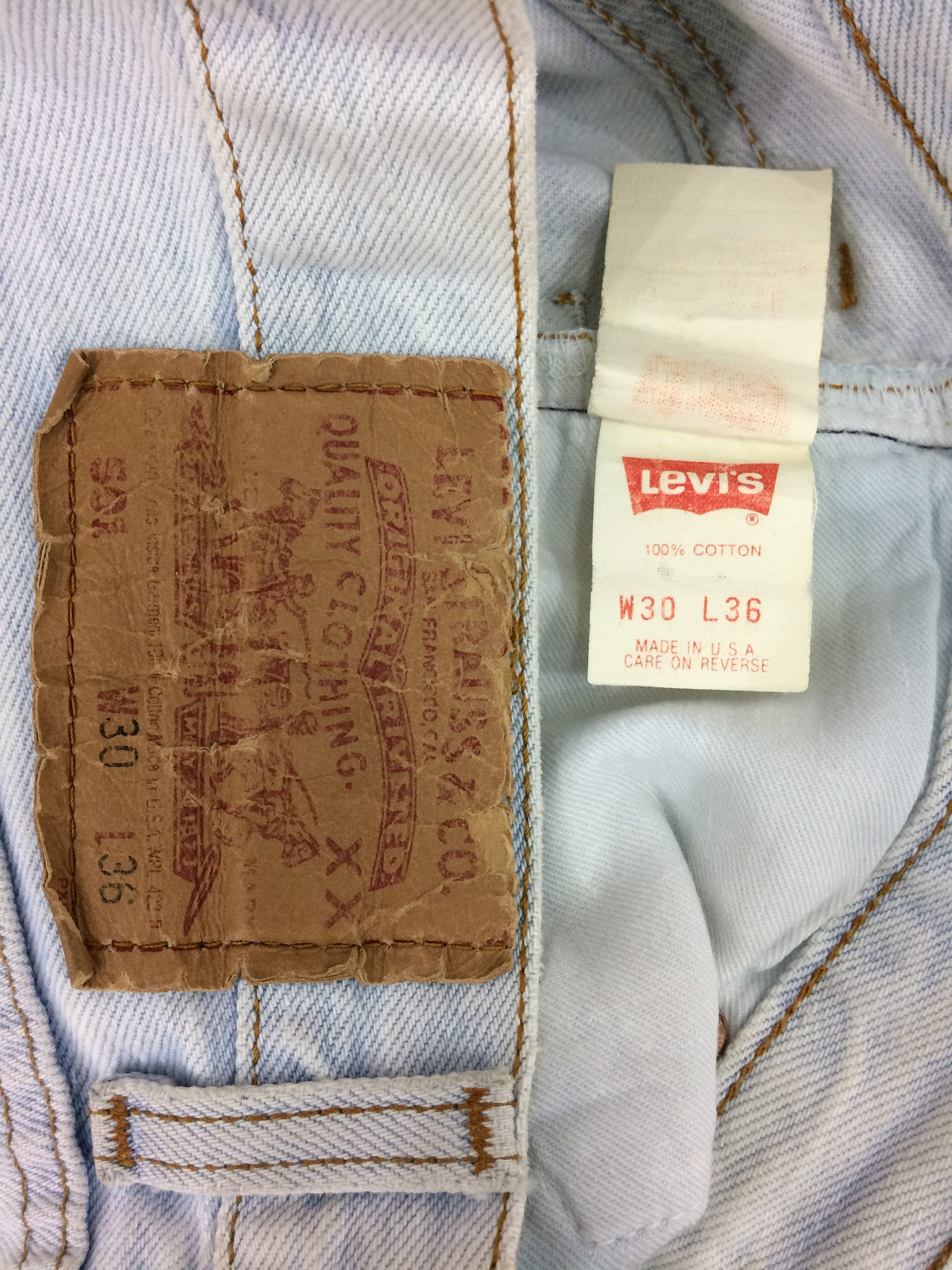 Sz 28 Vintage Levis 501 Women's Distressed Jeans W28 L30 | Etsy