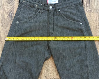 Size 29 Vintage Levi's Engineered Jeans W29 L30 Medium Black Wash