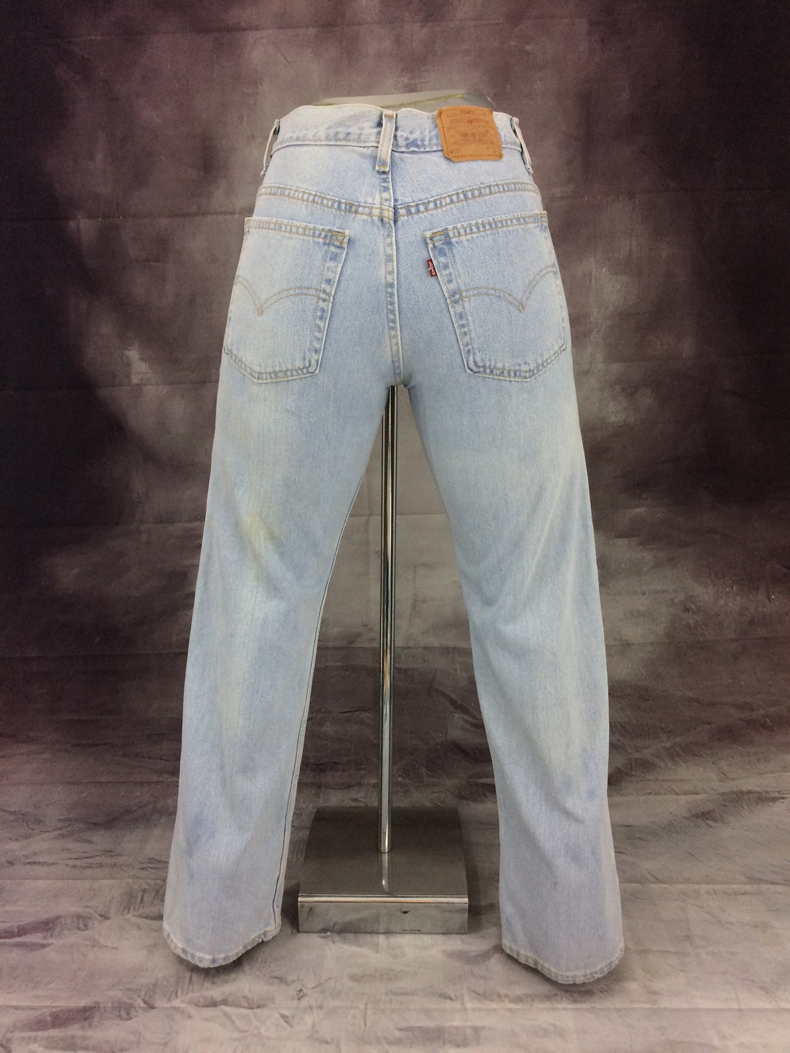 Sz 30 Vintage Levis 577 Women's Jeans W30 L31 Light Wash | Etsy