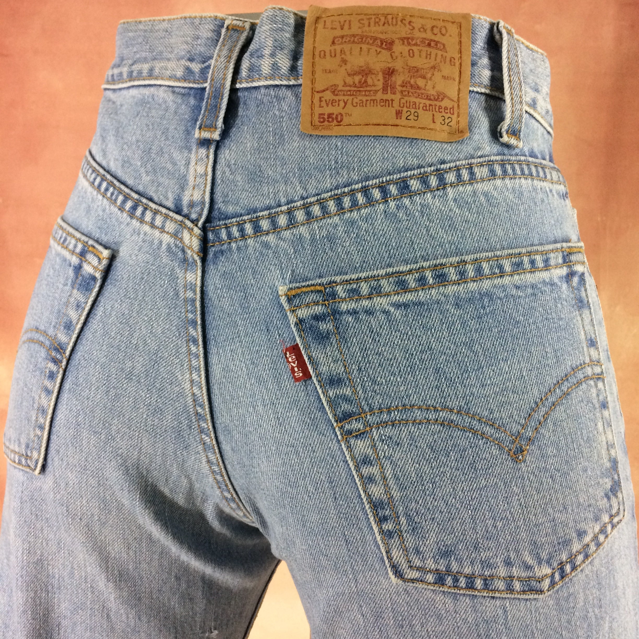 Size 29 Vintage Levis 550 Womens Light Wash Jeans High Waisted - Etsy