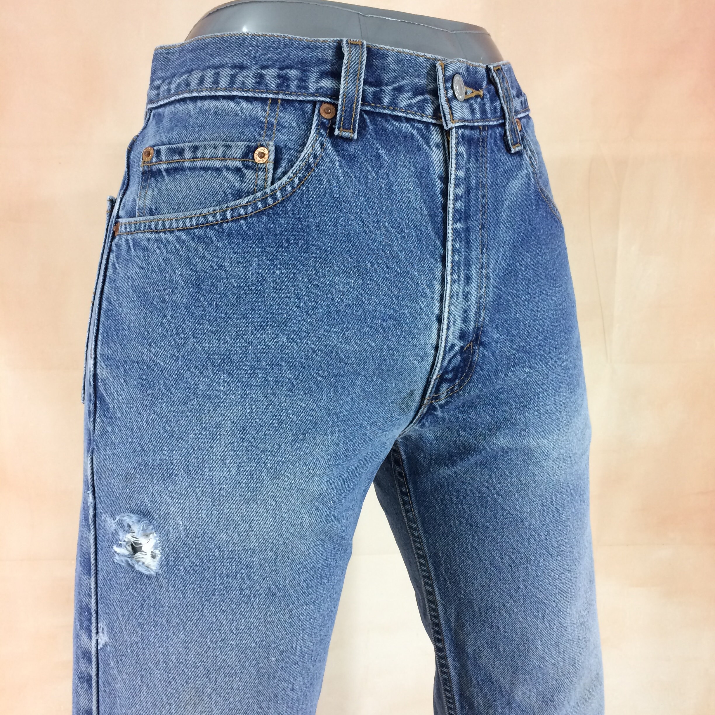 Size 30 Vintage Levis 505 Women's Ripped Jeans W30 L31 - Etsy Australia