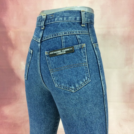 Sz 23 Vintage Katharine Hamnett London Jeans for Tiny | Etsy
