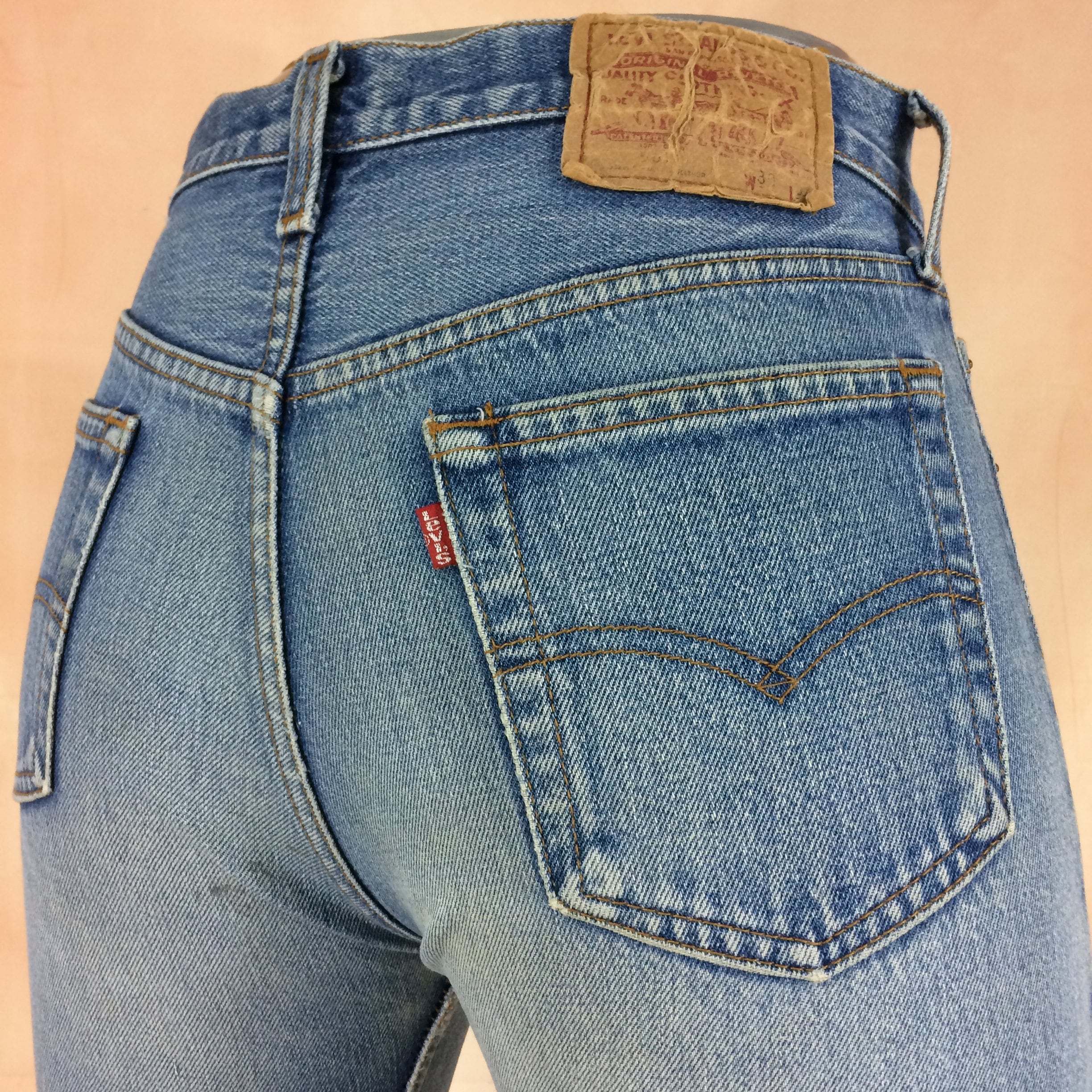 Size 28 Vintage Levis 501 Women's Distressed Cropped Jeans - Etsy Sweden