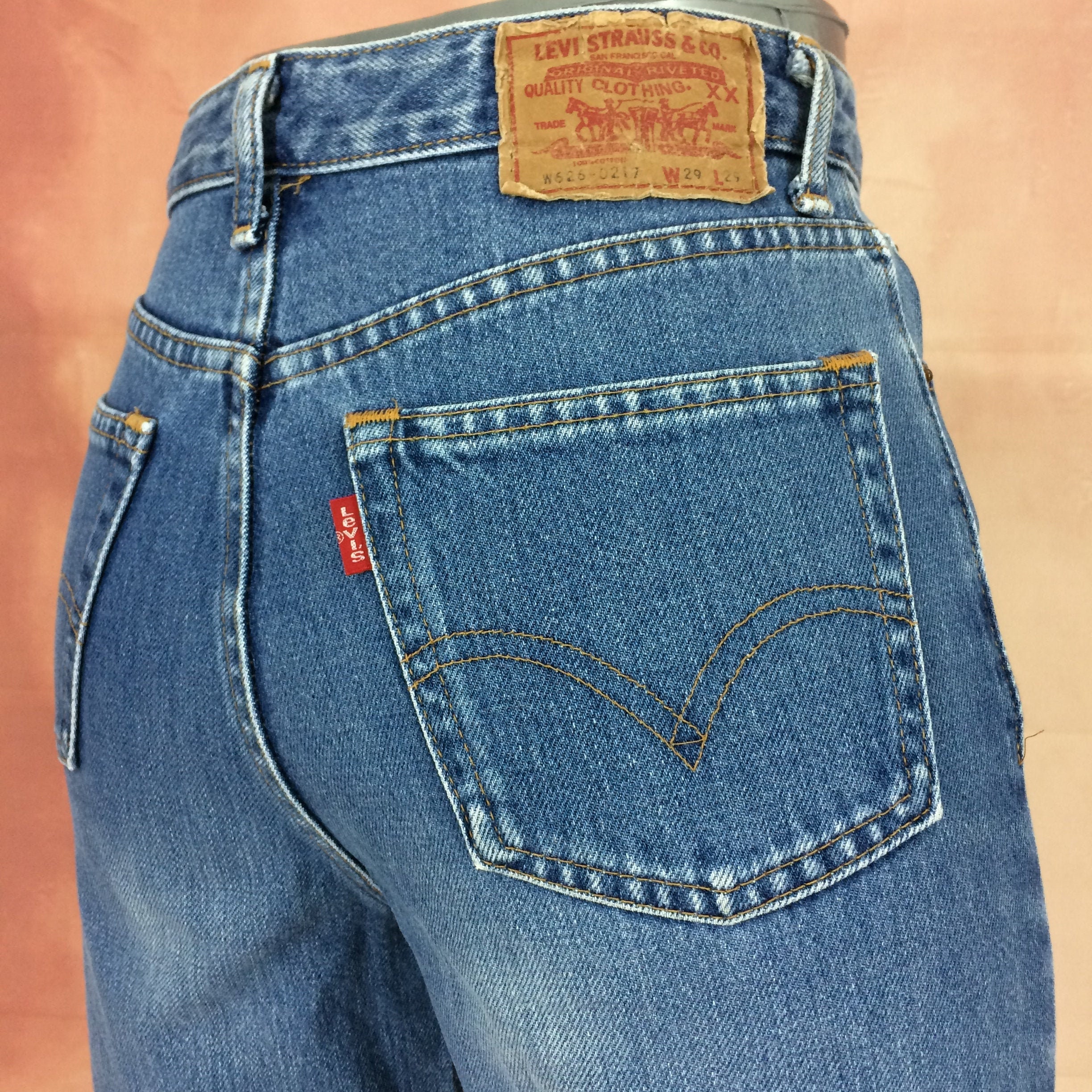 Sz 24 Vintage Levi's W626 Tiny Small Waist Jeans W24 L27 | Etsy