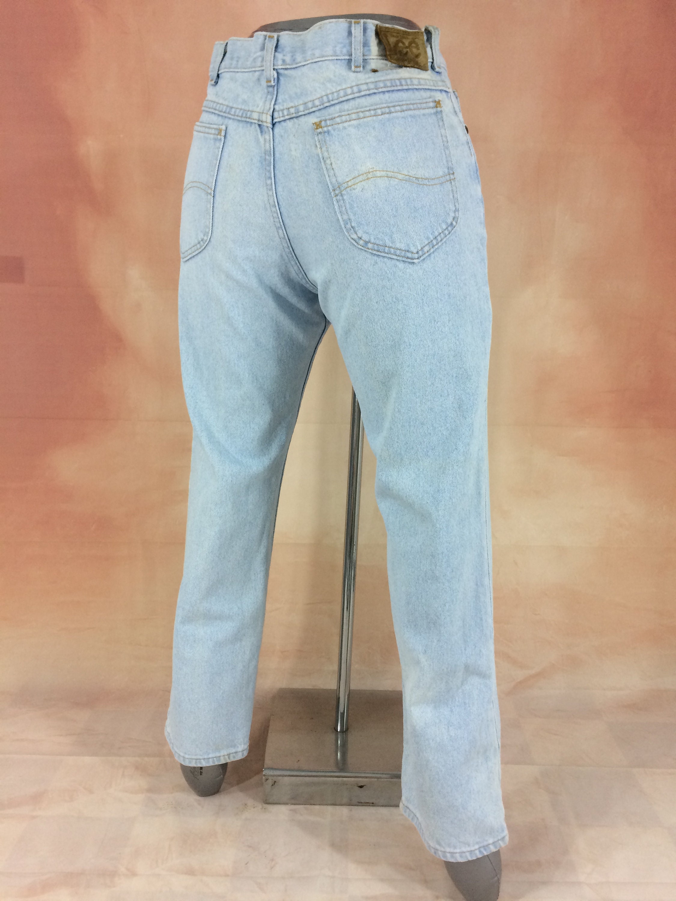Size 33 LEE 200 Vintage Jeans W33 L29 High Waisted 90's - Etsy