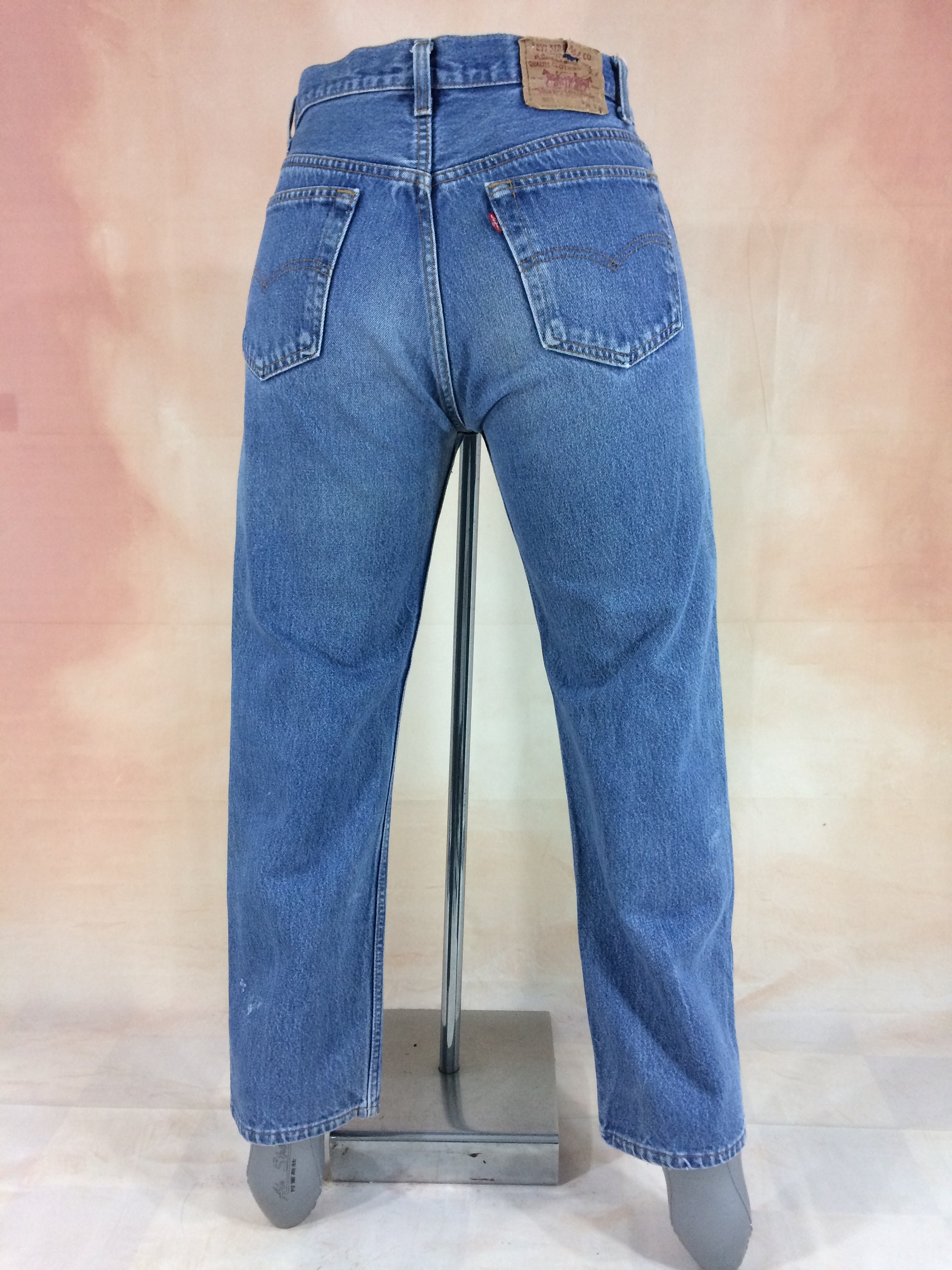Size 31 Vintage 1980s Levi's 501xx Button Fly Jeans High Size 31 Vintage 1980s Levi's 501xx Button Fly Jeans High