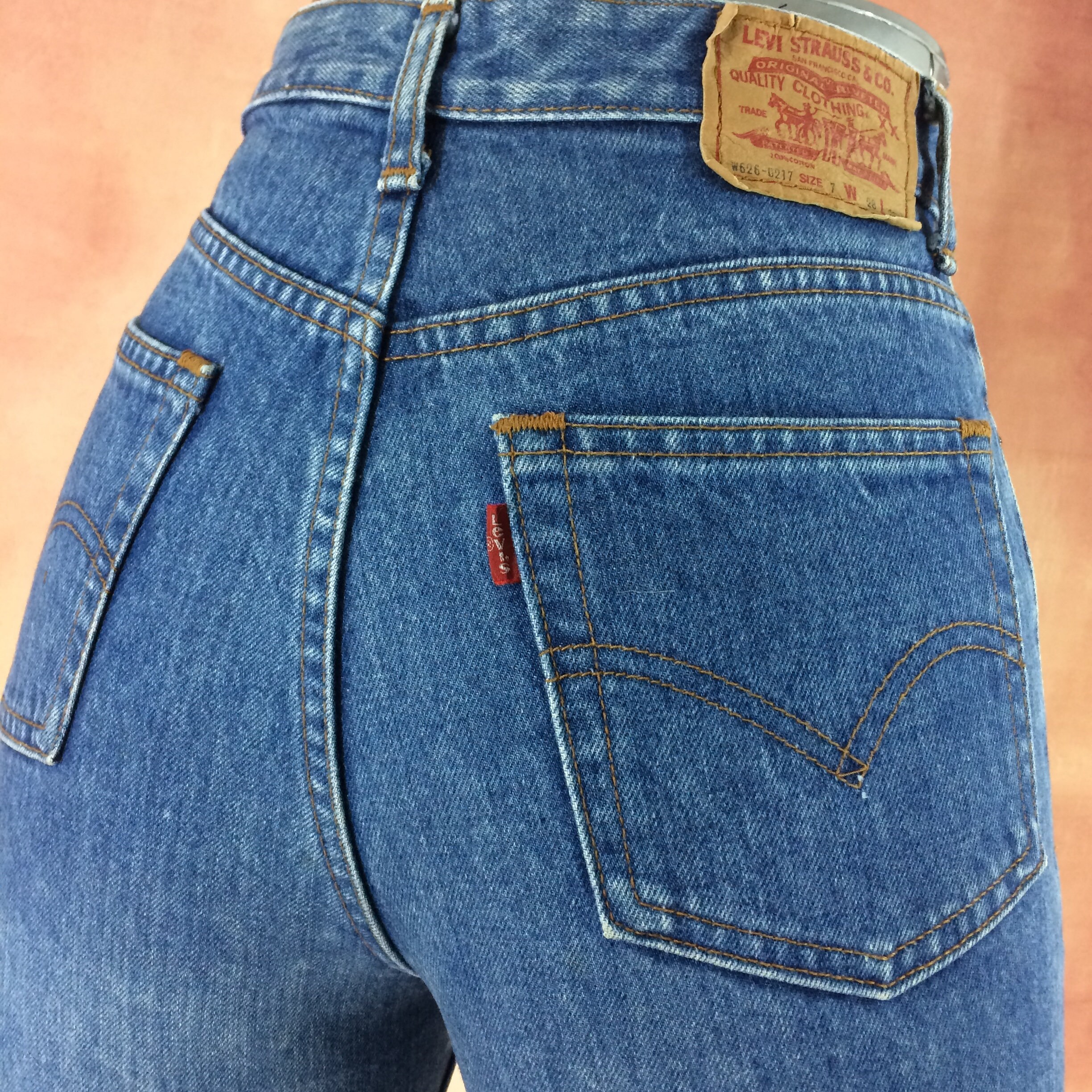 Size 23/24 Vintage Levis W626 Women's Jeans High Waisted - Etsy Denmark