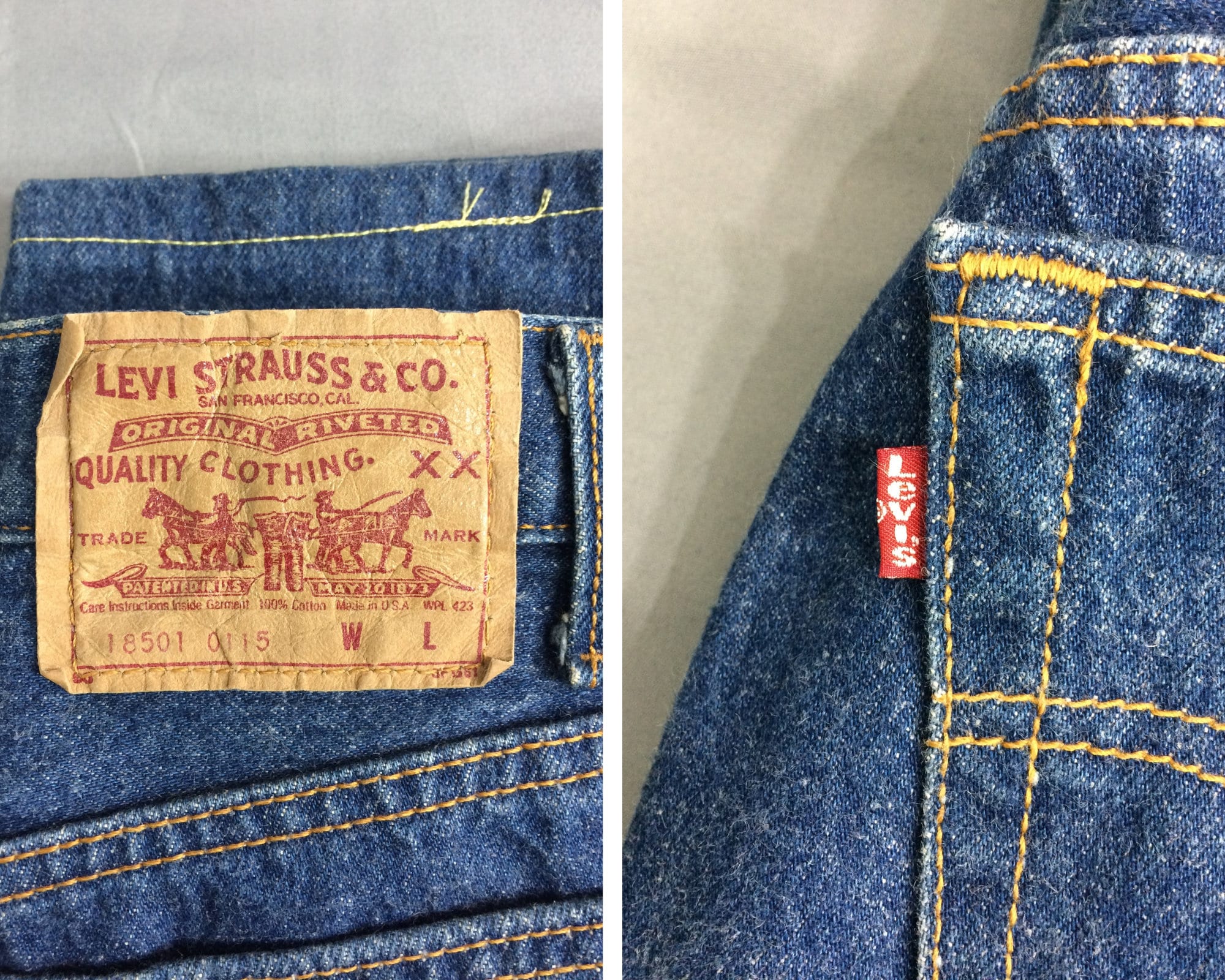 W24 Late 80s Levi's 501 Tiny Waist Made USA - Etsy