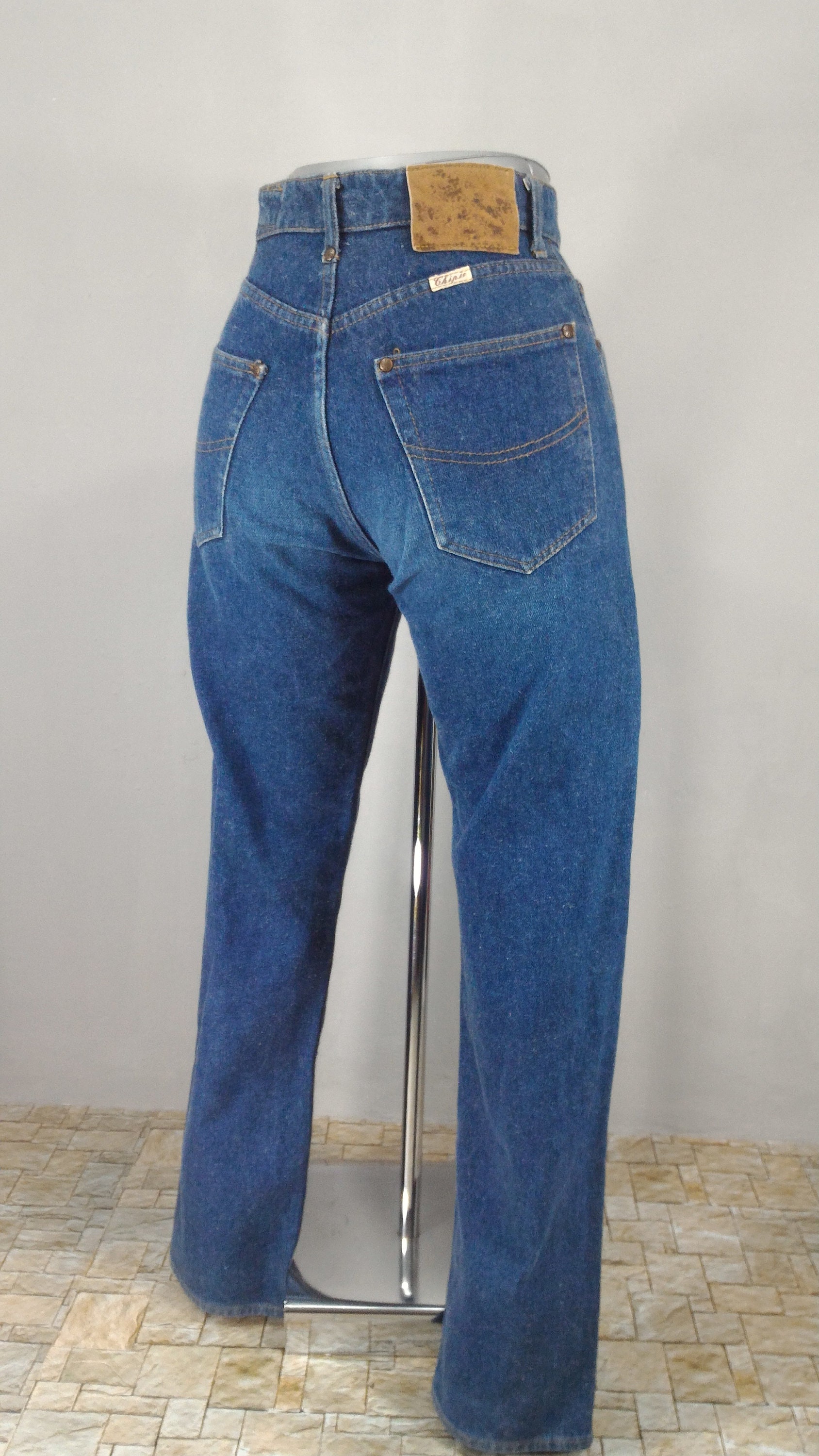 26 Vintage CHIPIE 80's Denim Jeans 26X32 - Etsy España