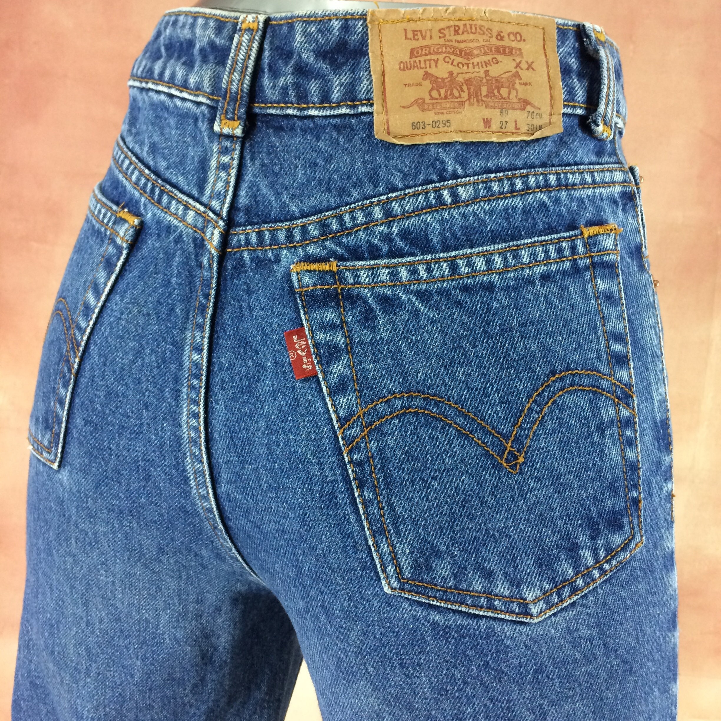 Size 26 Vintage Levis 603 Women's Jeans W26 L28 High - Etsy