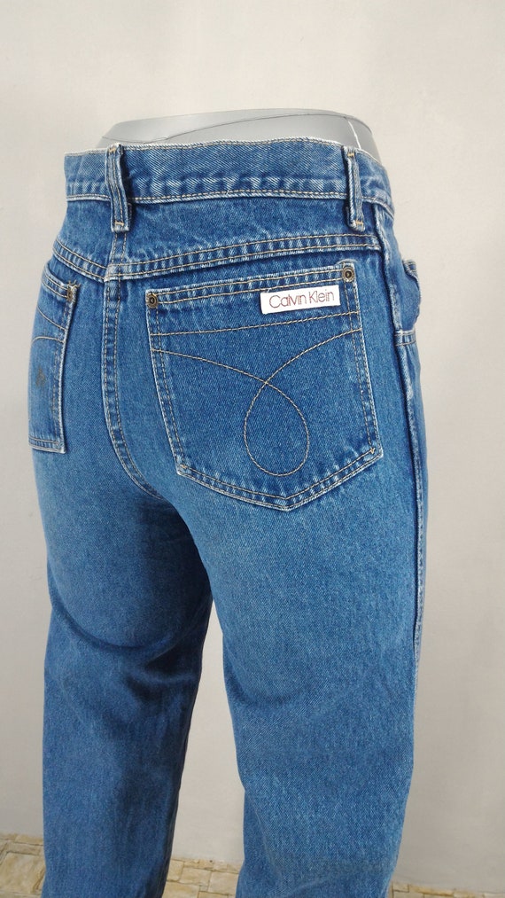 ck mom jeans