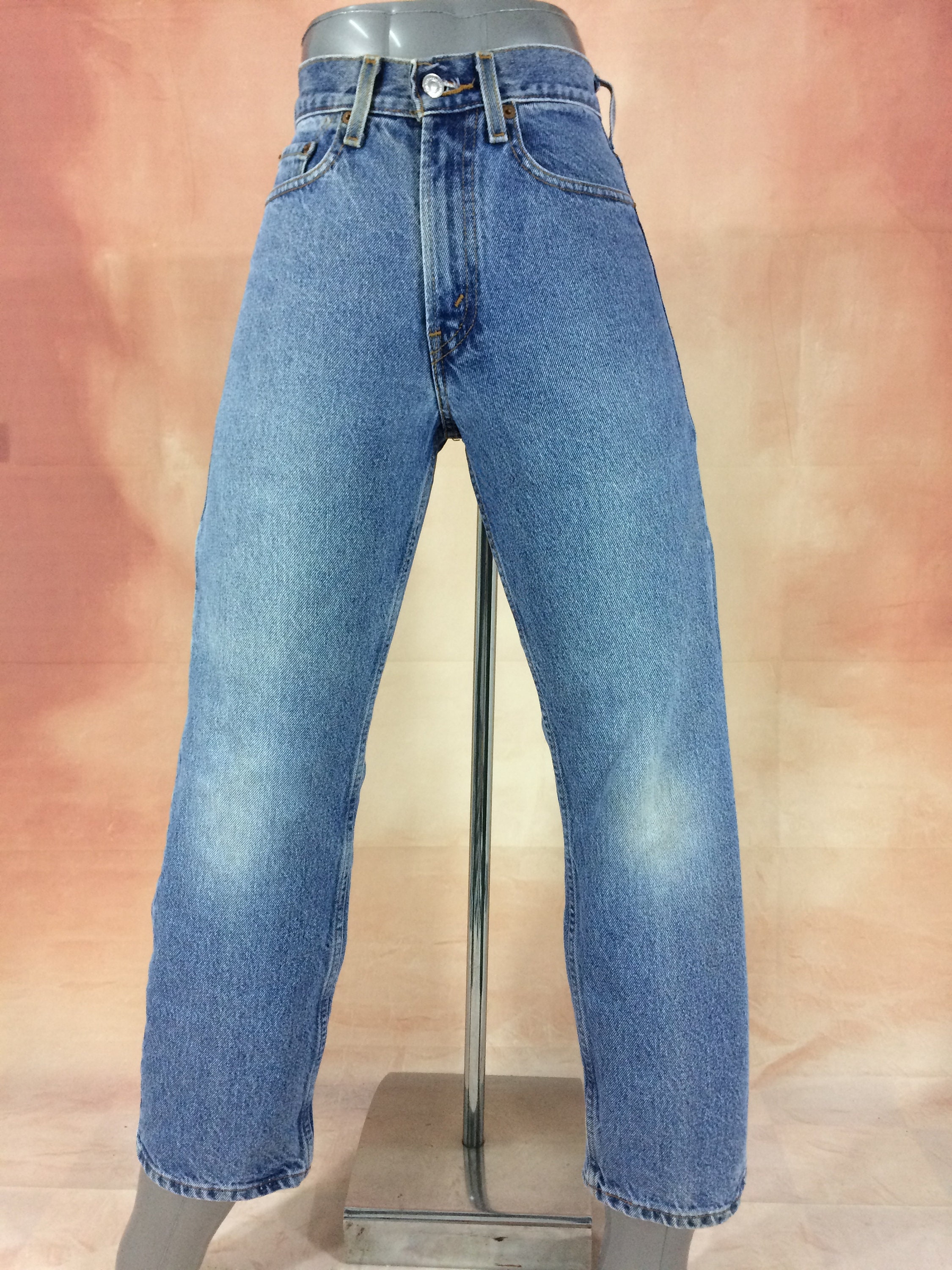 Sz 24 Vintage Levis 569 Women's Jeans High Waisted Tiny | Etsy
