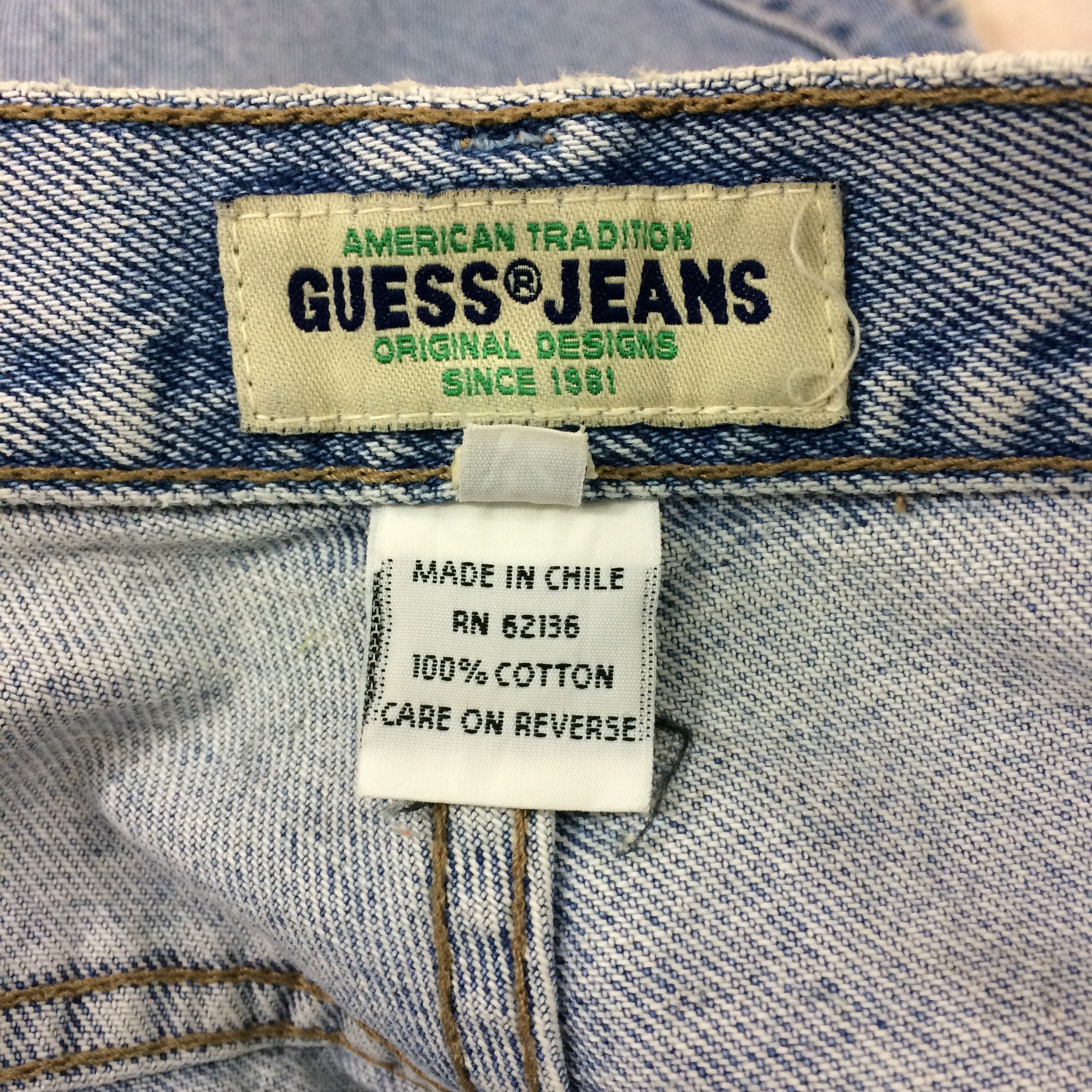 Sz 30 Vintage GUESS High Waisted Classic Mom Jeans Light Wash | Etsy