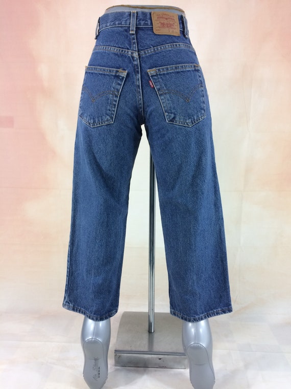 Re/Done Vintage Levi's | 70s Patch Jean | Medium | High Rise | Straight Leg | Size 23