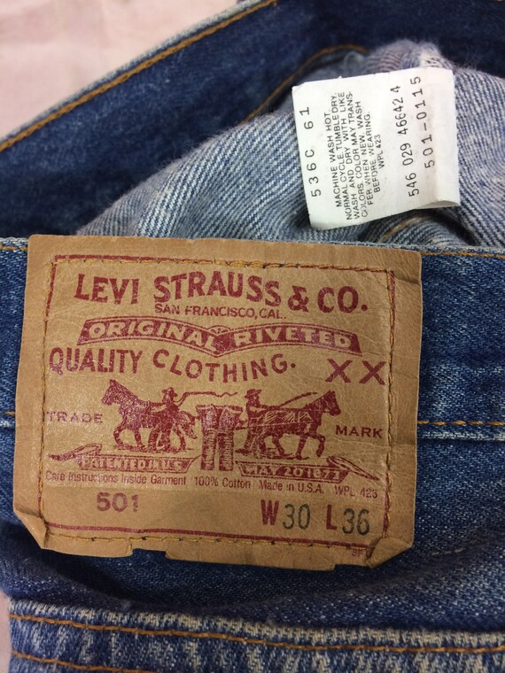 Sz 29 Vintage Levis 501 Women's Distressed Jeans W29 L32 | Etsy