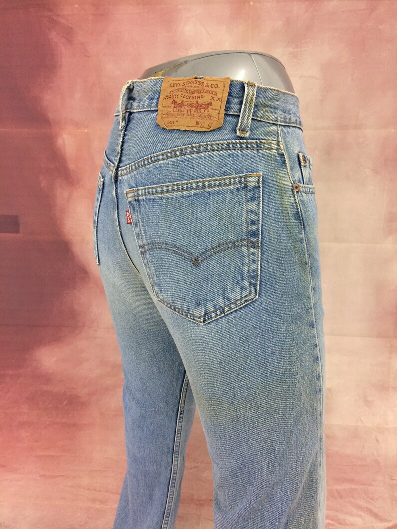 Sz 29 Vintage Levis 501xx Women's Distressed Jeans W29 L28 | Etsy