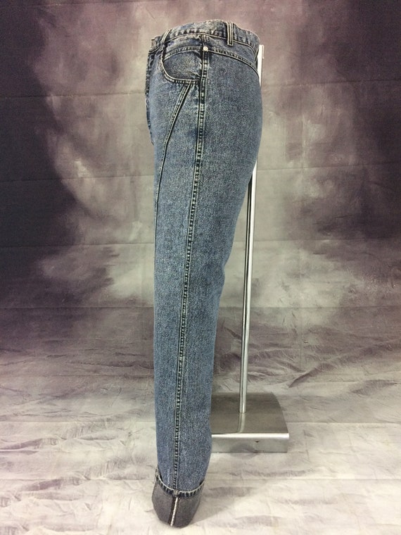 Sz 29 Vintage Wrangler Bareback Jeans Ultra High … - image 8