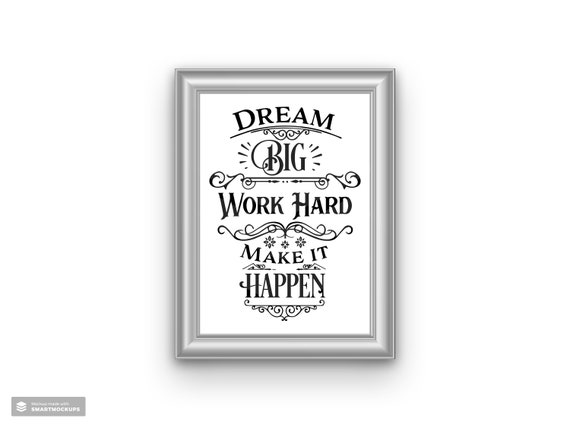 Download Free Motivational Quote Vinyl Cut File Svg Cut File Cricut Etsy SVG Cut Files