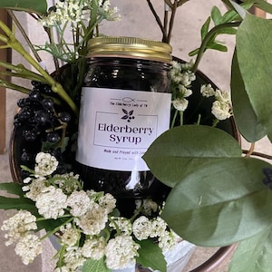 Elderberry syrup