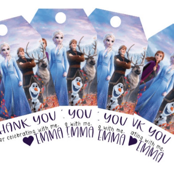 Frozen Party Favors Etsy