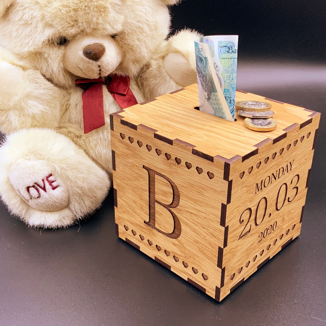 New baby gift Money box Pocket money New Parents Mummy and Etsy