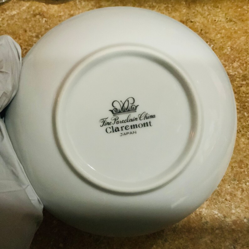 Vintage Fine Porcelain China Claremont Japan Etsy