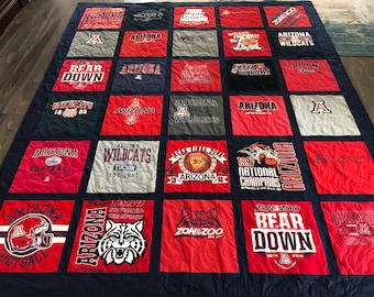 Custom T-Shirt Memory Quilt