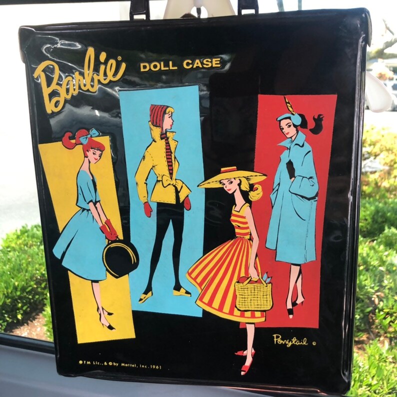 1961 barbie doll case