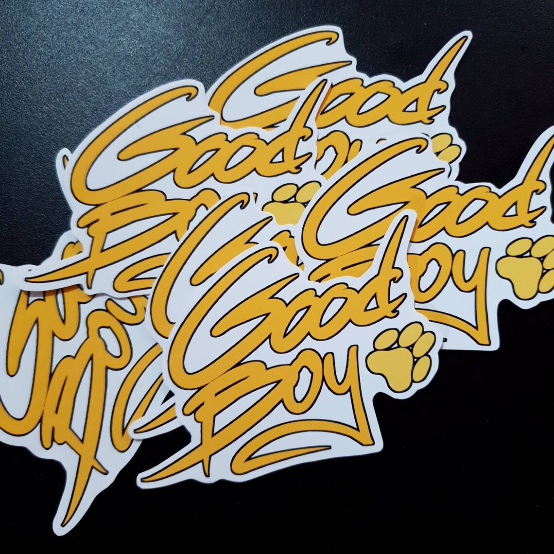 Good Boy/good Girl Vinyl Stickers Etsy
