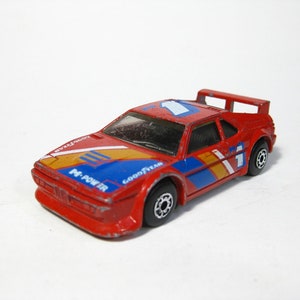 Vintage old  Diecast Toy car, Lesney, Matchbox Series &quot; B.M.W M1 &quot; , Made in China 1981