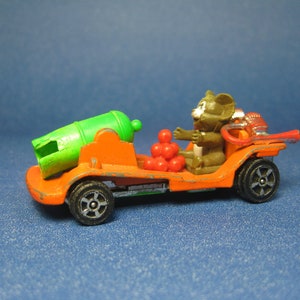 Vintage diecast Toy car, Corgi Juniors #38 ,"Tom and Jerry" Cart with Cannon , Made in Gt Britain, Rare!