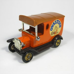 Vintage Diecast Toy car,Lledo &quot;Day&#39;s Gone&quot; Collection&quot;DG6 DG8, Model T Ford  Van - &quot;Ovaltime theme &quot; Made in England 1983