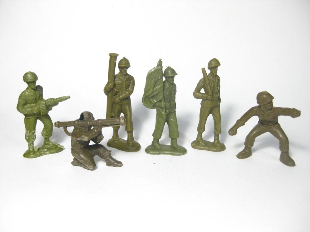 plastic toy painted toy soldiers for sale