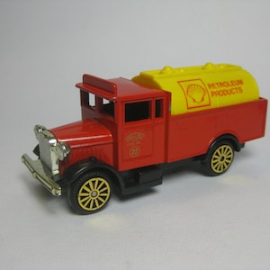 Vintage Toy car, Corgi  ,&quot;Morris Truck&quot; &quot;Petroleum Products&quot; , Made in Gt Britain