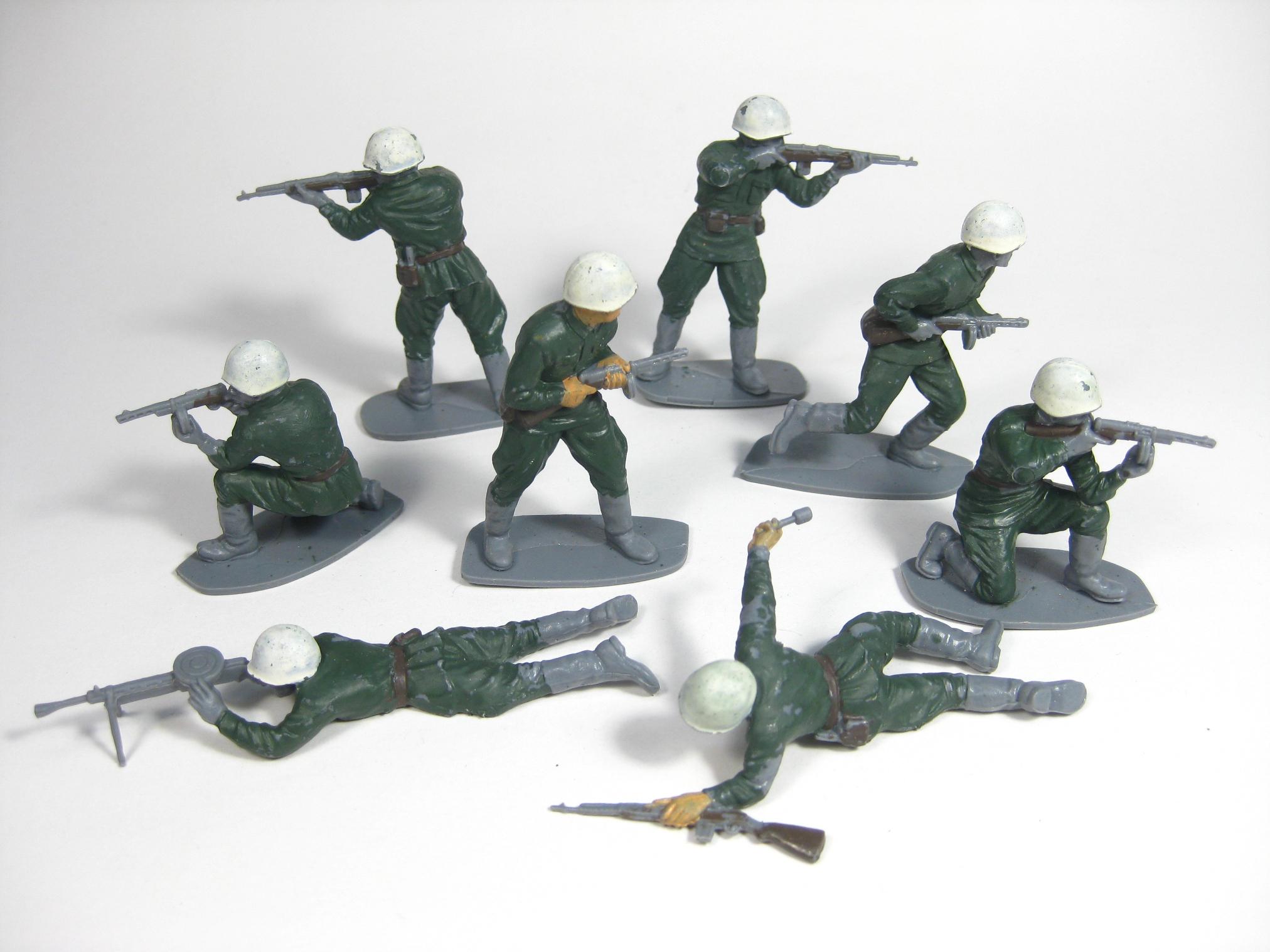 Army Militares De Juguete En Guerra Soldados De Plastico Set 360