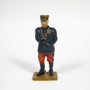 Del Prado miniature, Toy Soldier, WW1 " General Joffre , France 1918 ",1:30 60mm Lead-Metal miniature.No Booklet.