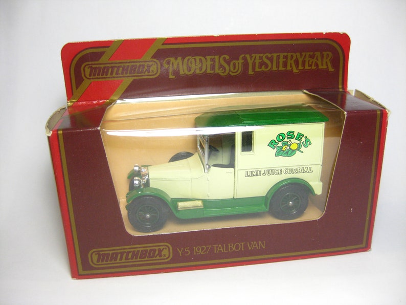 lesney cars models of yesteryear