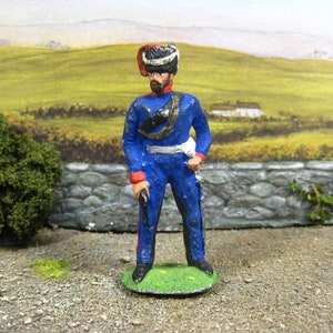Vintage collectible, unknown maker ,Britains(?),Johillco(?) or similar ,"Napoleonic soldier",Lead Toy soldier ,Collector's gift, Rare find!