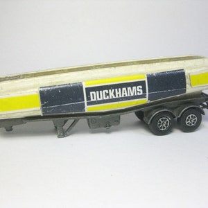 One Vintage diecast Toy, Corgi Juniors &quot;Glostersaro Tanker trailor&quot; , Made in Gt Britain in the 70&#39;s ! Rare find!