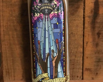 E.T. Inspired Prayer Candle - Celestial Terrestrial