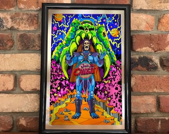 Skeletor, the Evil Lord of Destruction! Print