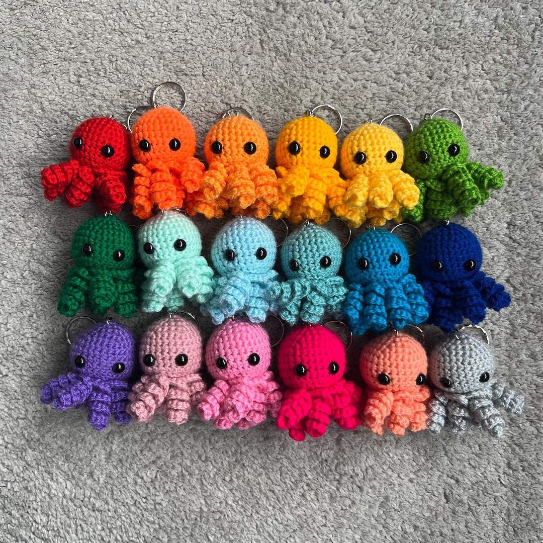 Pulpo Tejido Pulpito De Dos Caras Patrón Pulpo Reversible Tejido