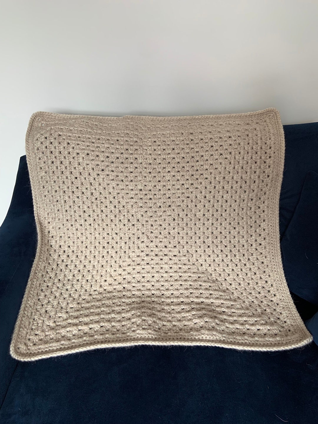 Luxury Crochet Alpaca Blanket Crochet Granny Cluster Baby Etsy